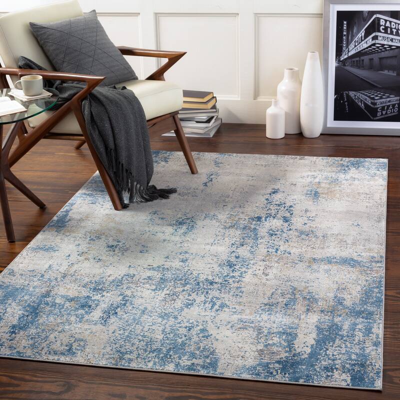Artistic Weavers Burche Modern Area Rug - 9' x 12' - Denim