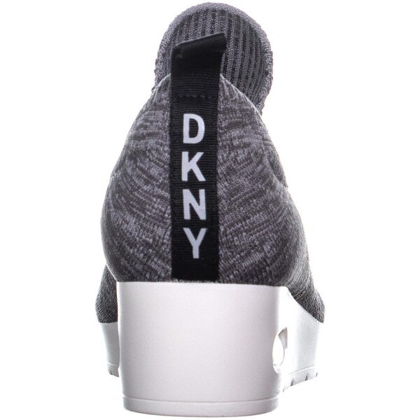 dkny angie wedge sneakers