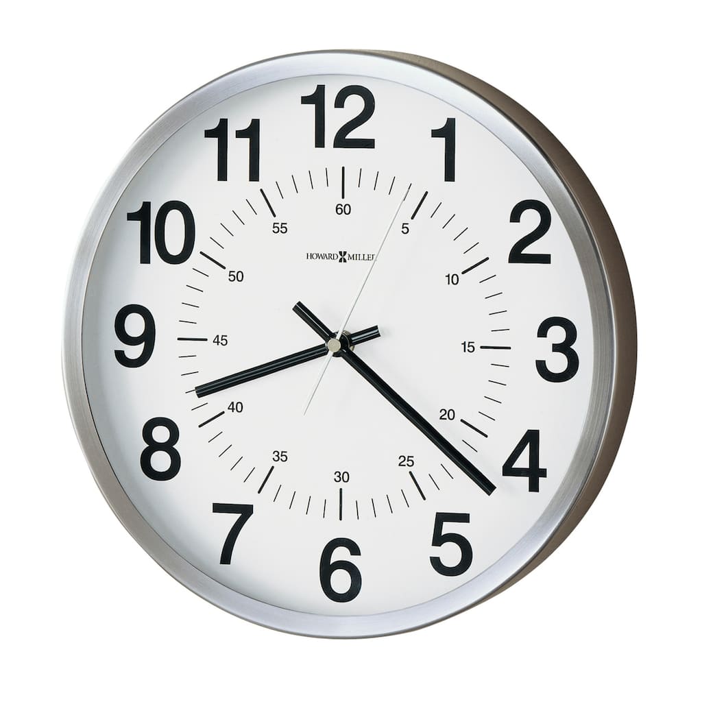 Howard Miller Easton Classic, Modern, Transitional Wall Clock with Large Numbers, Reloj De Pared