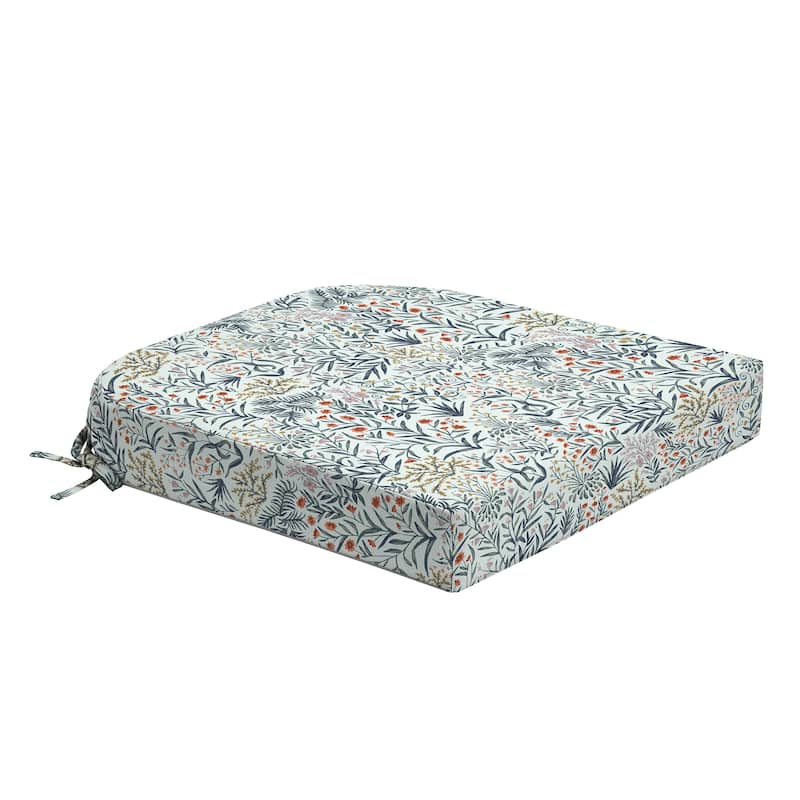 ARDEN Foam Outdoor Round Back Seat Cushion, 20 x 19