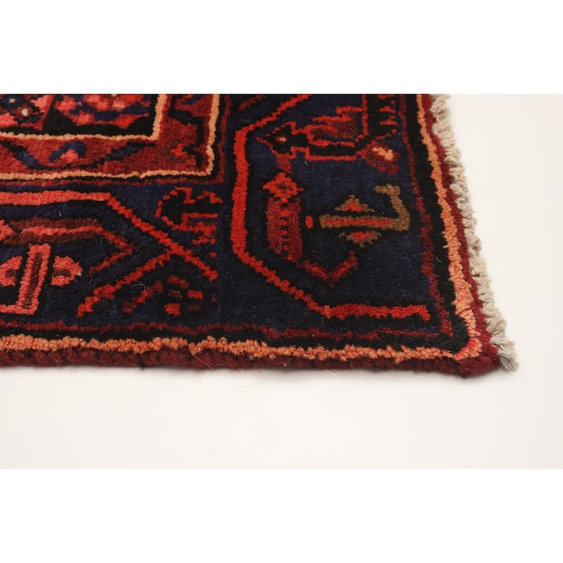 ECARPETGALLERY Hand-knotted Andelz Red Wool Rug - 4'3 x 6'5