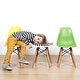 preview thumbnail 12 of 25, Kids Table and Chair Set Modern Toddler Furniture with Round Table and Armless Chairs Eiffel Wooden Legs Dining or Playroom Use