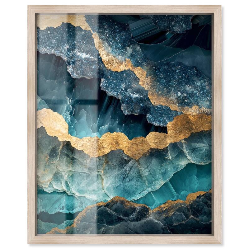 Power Edge II Shadowbox by Art Remedy - Natural - 20" x 24"