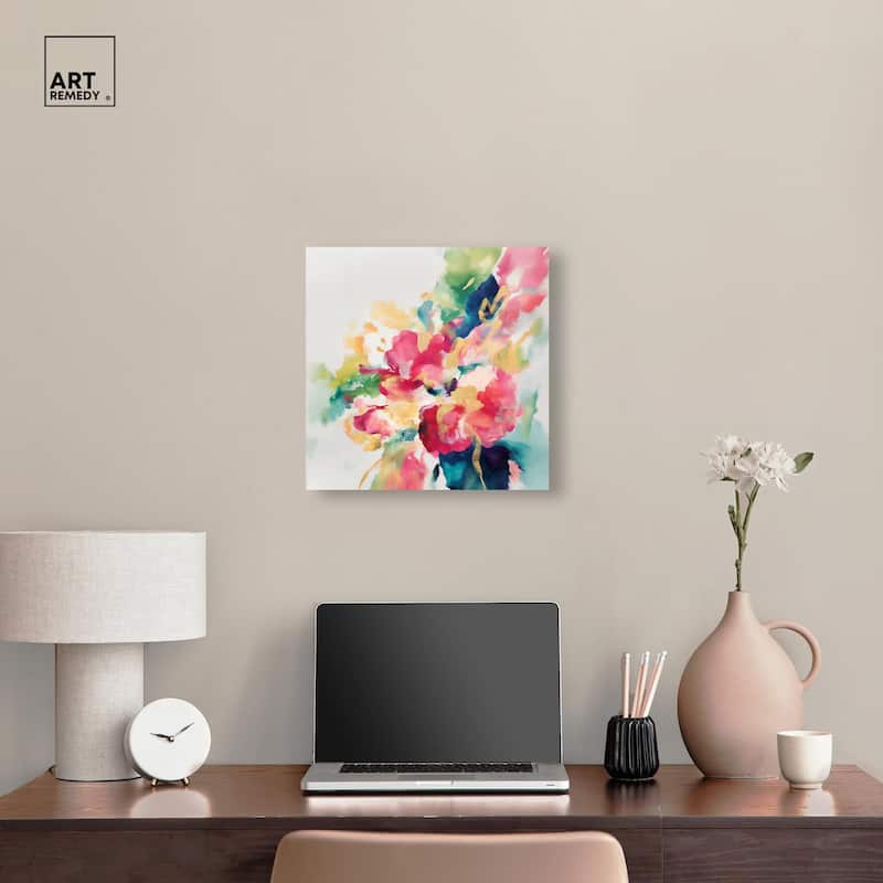 Essence of a Flower I Canvas by Art Remedy, Gallery Wrapped