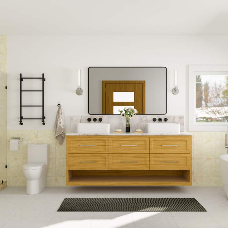 Lordear 1.6/1.1 GPF High Efficiency One Piece Dual Flush Elongated Toilet with Slow Close Seat
