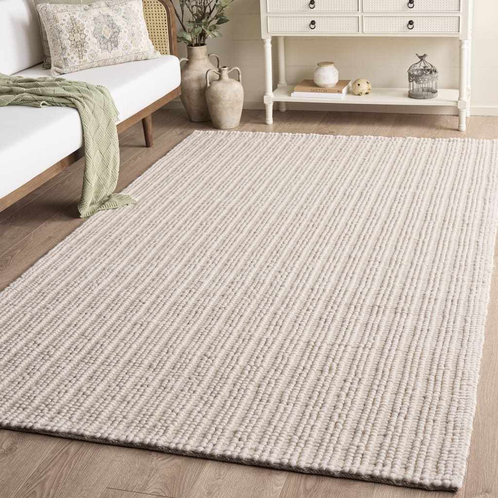 SAFAVIEH Handmade Natural Fiber Couture Mattie Wool Rug