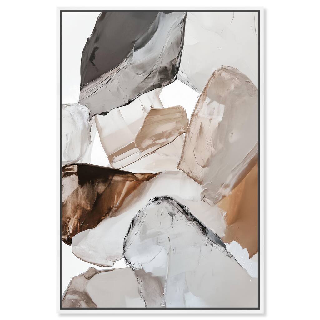 Sedimentary Hues II Canvas by Art Remedy