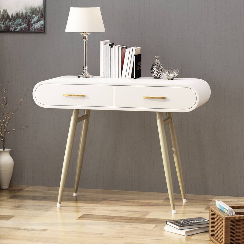 White Side Table Vanity Table Decorative Table Dressing Table