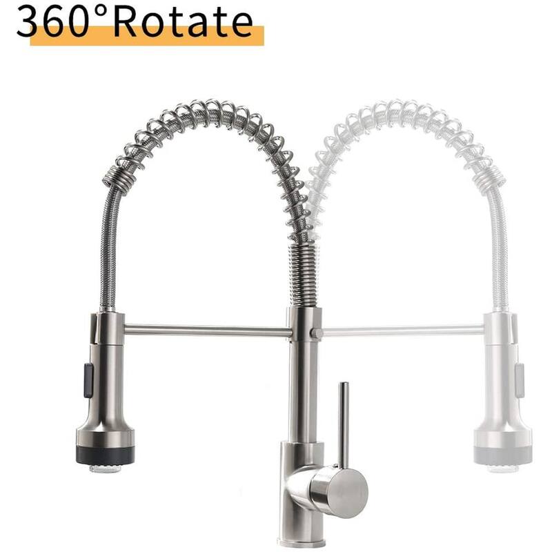Professional Kitchen Sink Faucet - Off-White