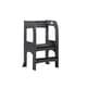 preview thumbnail 6 of 19, Safe and Sturdy Wooden Step Stool for Kids with Handles and Anti-Slip Mat