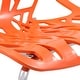 preview thumbnail 75 of 74, Asbury Stackable Dining Chair with Chrome Legs Side Chair with Modern Cut-Out Design Backrest