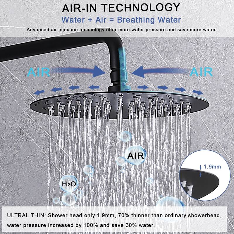 10 Inch Shower System Shower Faucet and handheld shower faucet