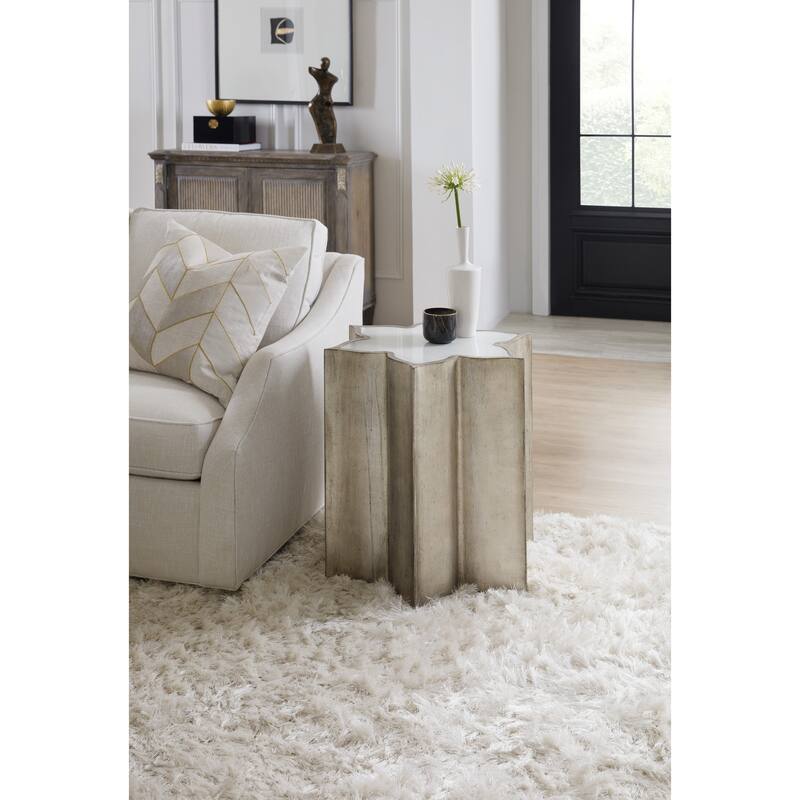 Sanctuary C Est La Vie End Table - 24"W x 24"L x 25.5"H