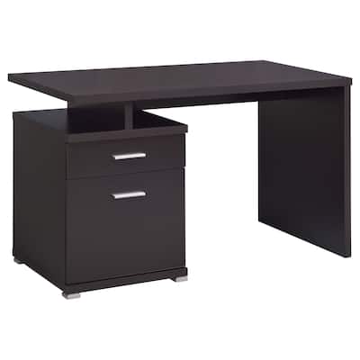 Irving 2-drawer Office Desk with Cabinet