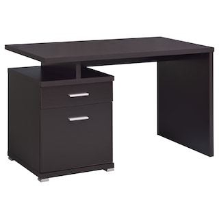 Irving 2-drawer Office Desk with Cabinet