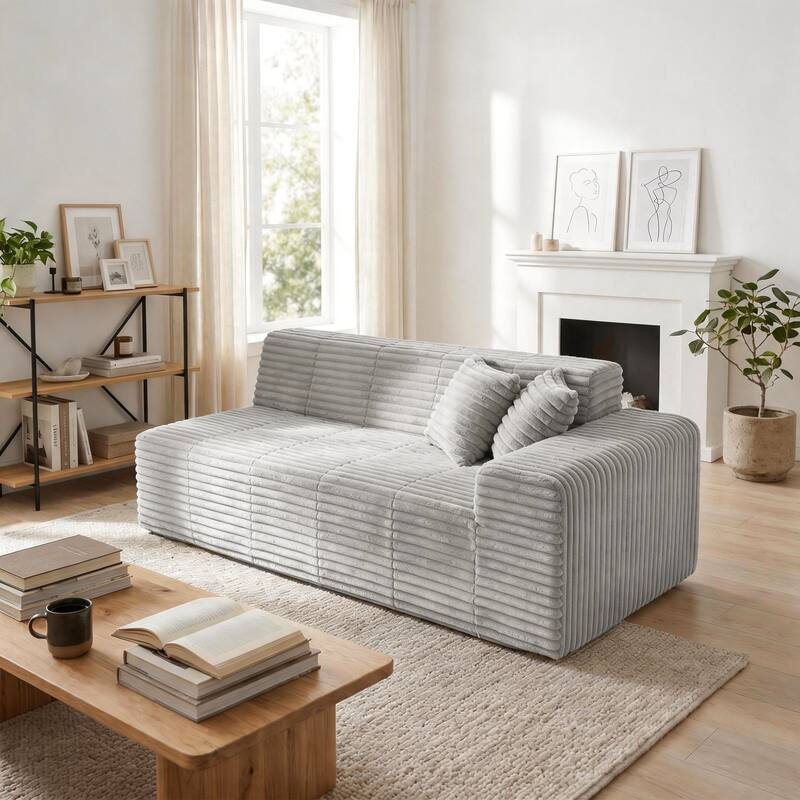 Modern Oversized plush Sofa Bed
