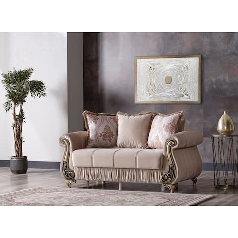 Rustiko 64" Wide Pillow Back Loveseat