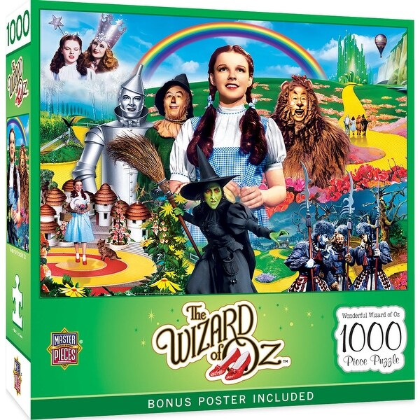 Masterpieces Wonderful Wizard of Oz 1000 Pc Jigsaw Puzzle Fun for