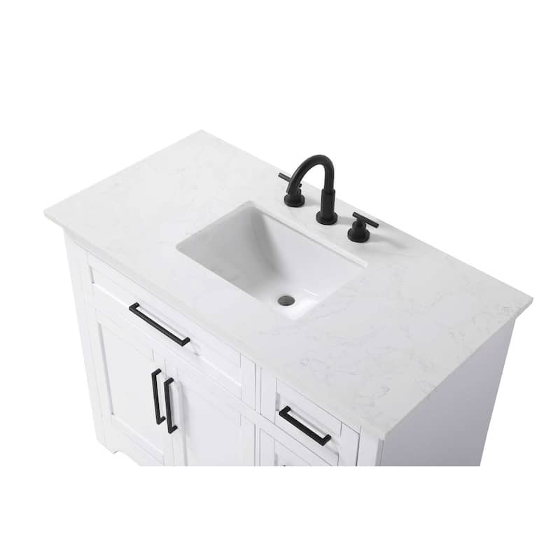 Nathaniel Single Bathroom Vanity (32-42 inch)