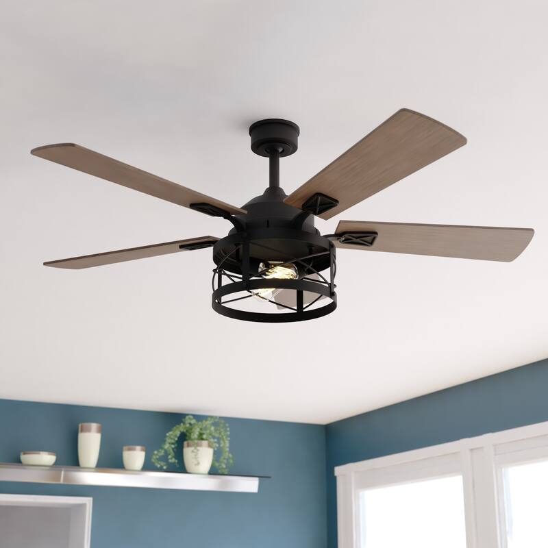 Bellevue VXCFA55269 Cyclops 52" 5 Blade LED Indoor Ceiling Fan with