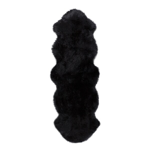 New Zealand Sheepskin Rug - Single 2'x3', Double 2'x6', Triple 3'x5', Trio 3'x5', Quattro 4'x6', Six, Octo. Opens flyout.