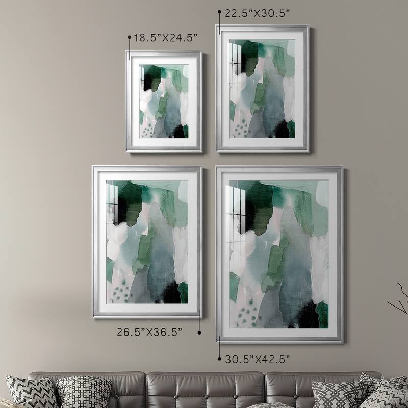 Turquoise Waters I Premium Framed Print - Ready to Hang