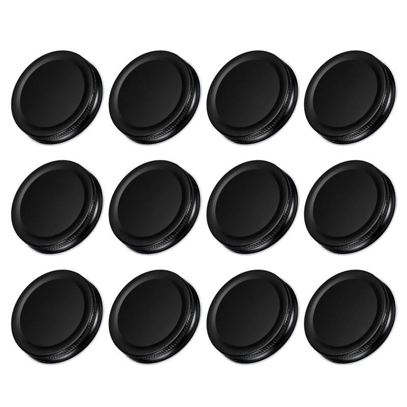 45Pcs Regular Mouth Tin Plate Mason Jar Lids for Canning Jars