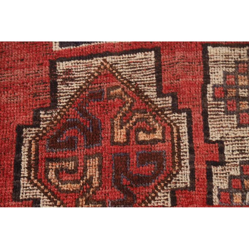 Lori Persian Antique Area Rug Handmade Wool Carpet - 4'3"x 7'5"