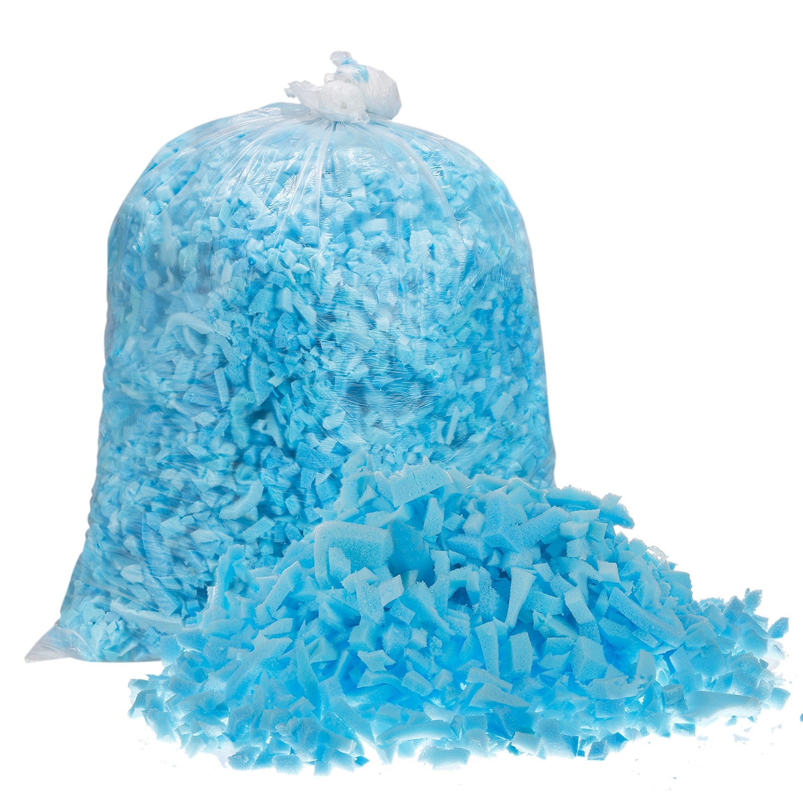Shredded Memory Foam Filling, 5 Pounds Bean Bag Filler Foam - Blue - Bed  Bath & Beyond - 37769727
