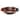 19-in Oval Braid Self Rimming Hammered Copper Bathroom Sink (LO19RBDDB)
