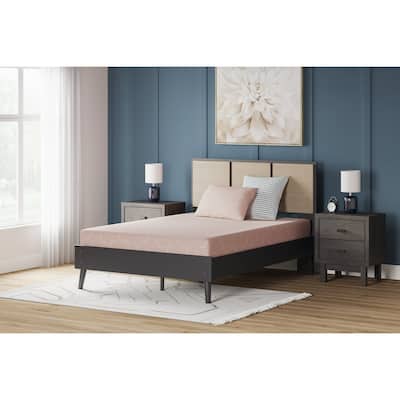Signature Design by Ashley iKidz Coral Pink Mattress and Pillow
