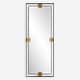 preview thumbnail 1 of 3, Uttermost Cornerstone Oversized Mirror - 6.875'' H X 28.875'' W X 2'' D