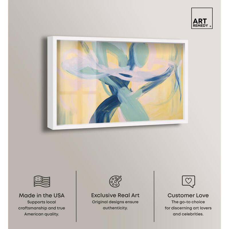 Entangled Embrace II Shadowbox by Art Remedy