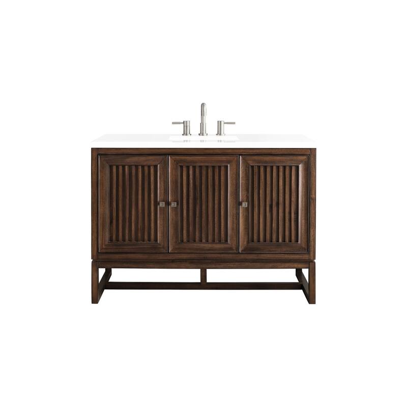 James Martin Vanities E645-V48-3WZ Athens 48" Free Standing Single