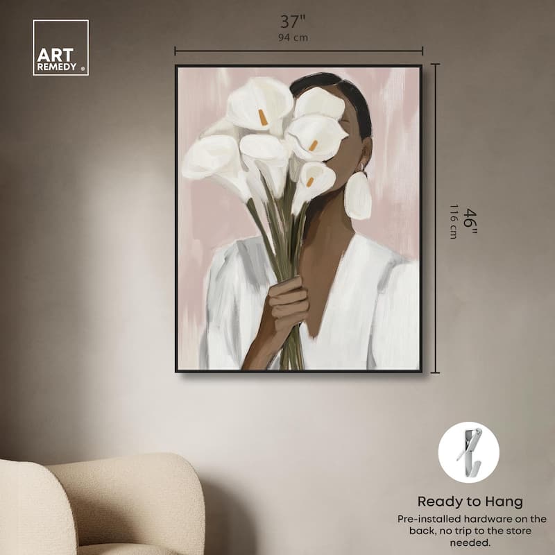 Linea I Canvas by Art Remedy
