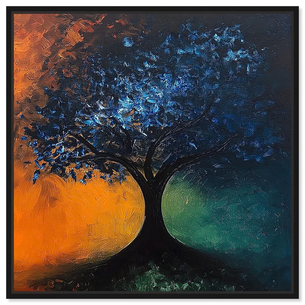 Tree of Opposites II Canvas by Art Remedy