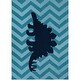 preview thumbnail 13 of 13, Hand-Tufted Mandy Geometric Area Rug Blue - 8' x 11'