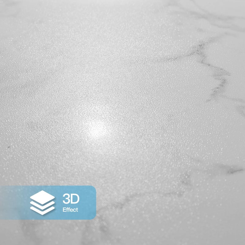 Art3d 12'' x 12'' Peel and Stick Vinyl Floor Tiles,Self Adhesive Flooring,30 Sq. Ft, Black & White Marble (15 Tiles per Color)