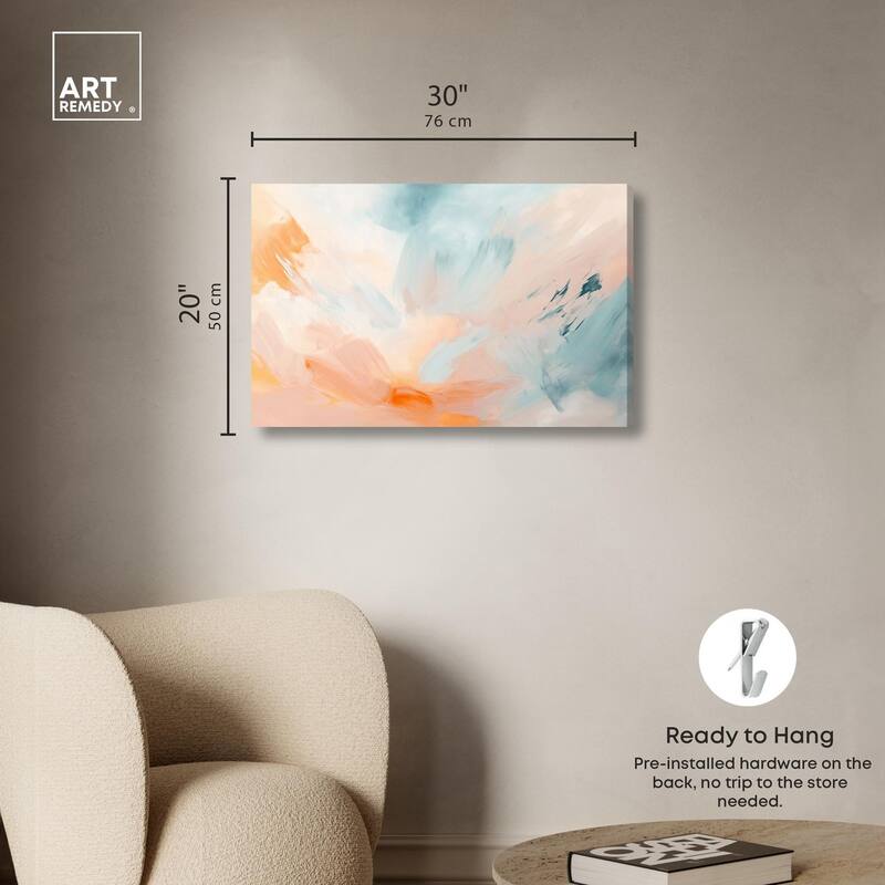 Sunrise Palette I Canvas by Art Remedy, Gallery Wrapped