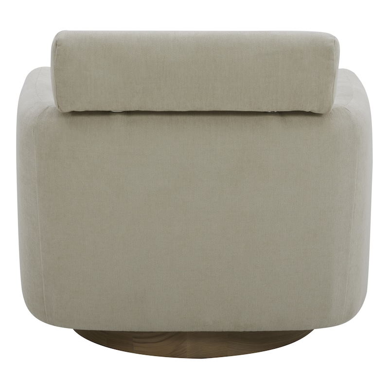 Spruce & Spring Ray Modern Swivel Accent Barrel Chairs