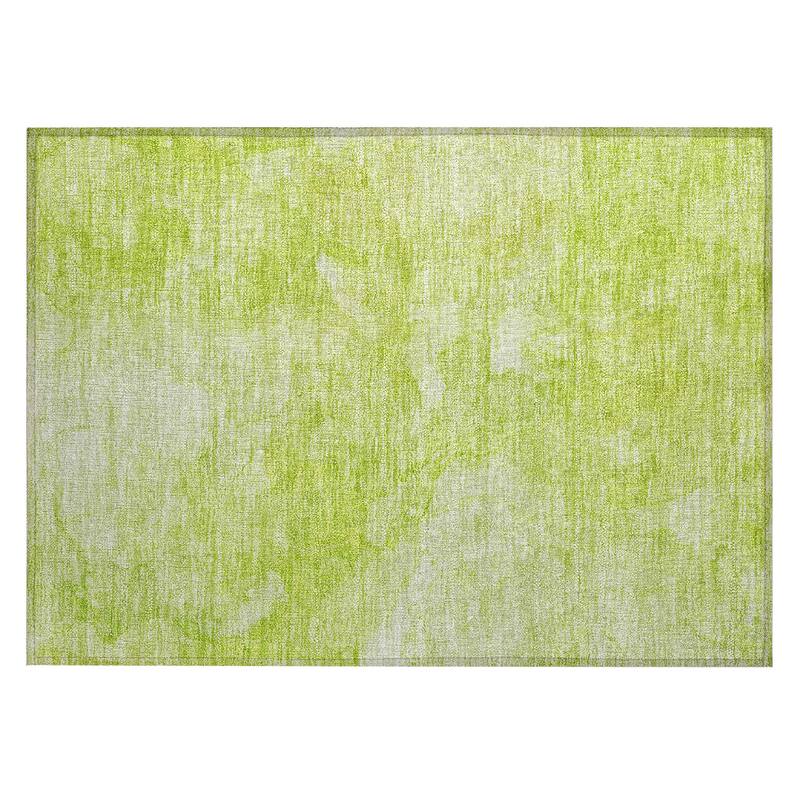 Machine Washable Indoor/ Outdoor Chantille Abstract Watercolor Rug