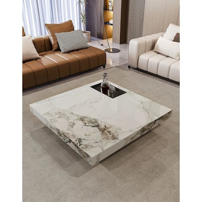 Briamarie Square Sintered Stone Coffee Table