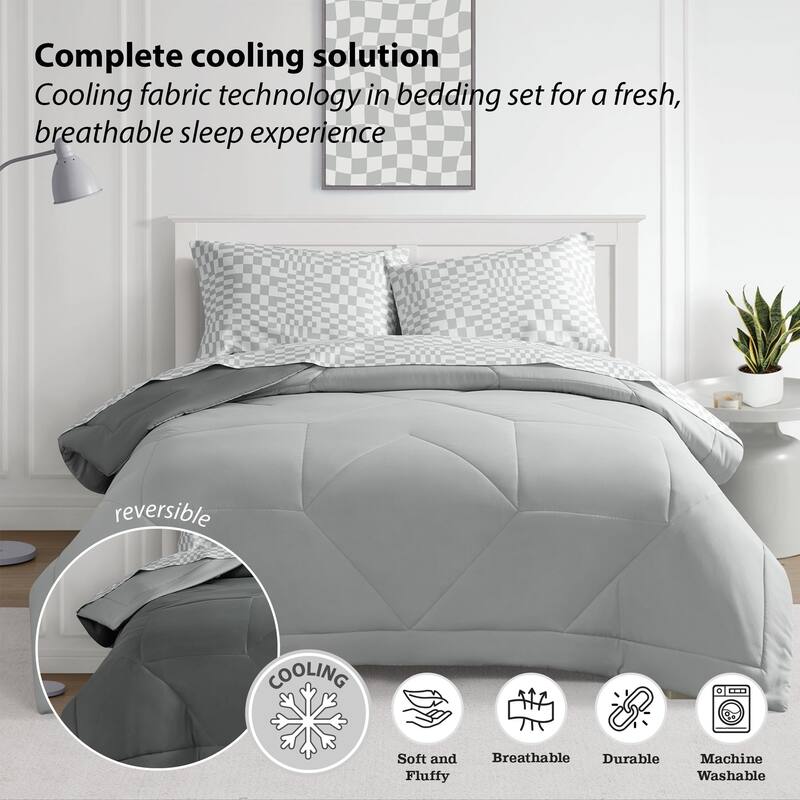 Cooling Technology 5-Piece Bed in a Bag