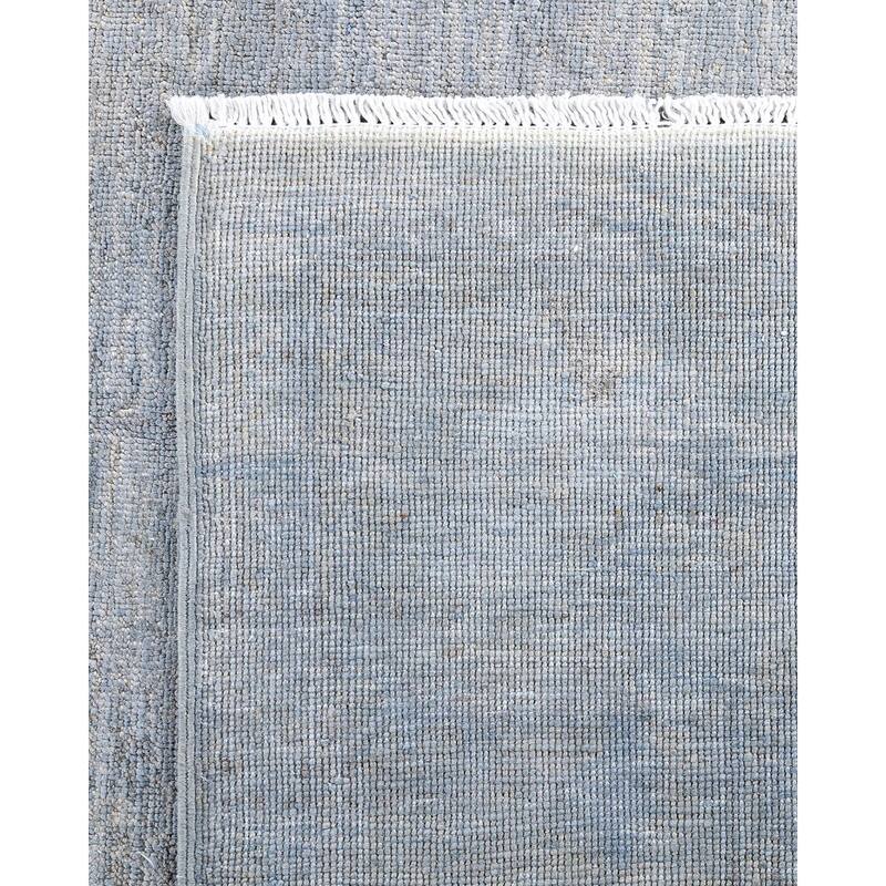 Contemporary Overdyed Wool Hand Knotted Area Rug - 6' 4" x 8' 8"