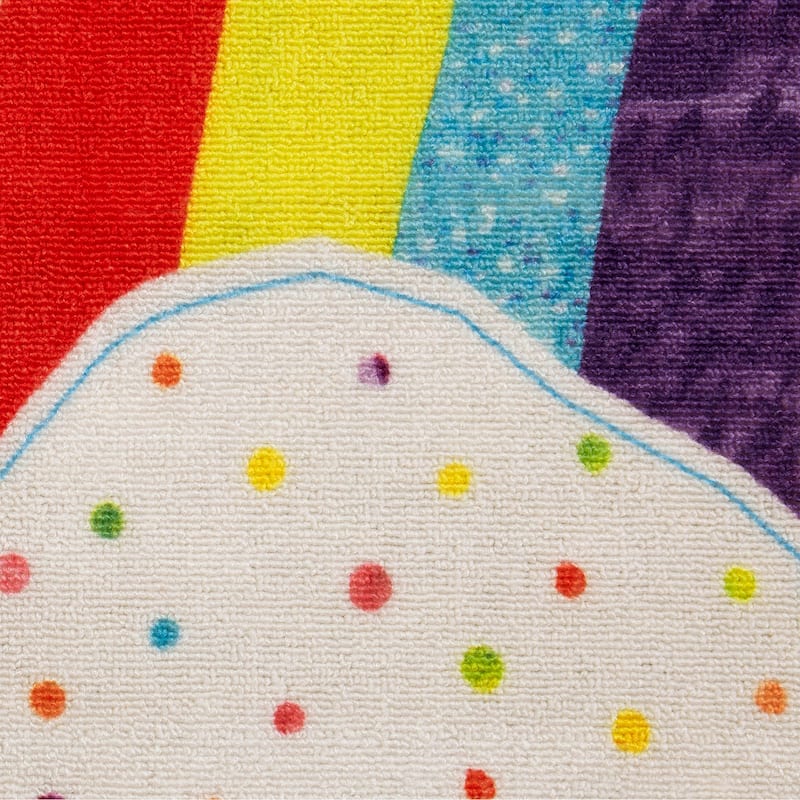 Eric Carle Elementary Dream Big Machine Washable Kids Area Rug