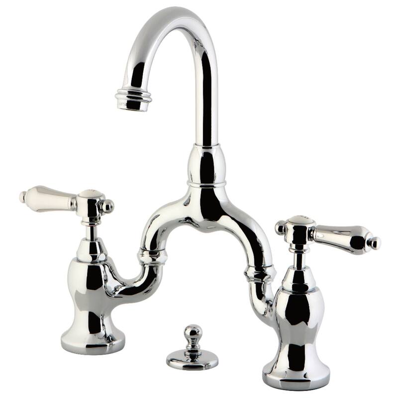 Kingston Brass KS799.BAL Heirloom 1.2 GPM Deck Mounted Bridge Bathroom