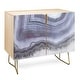 preview thumbnail 7 of 11, Deny Designs Winter Agate Crystalline Modern 2-door Credenza