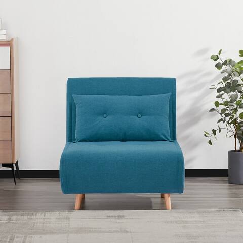 Haru 30" Convertible Lounge/ Sleeper Chair