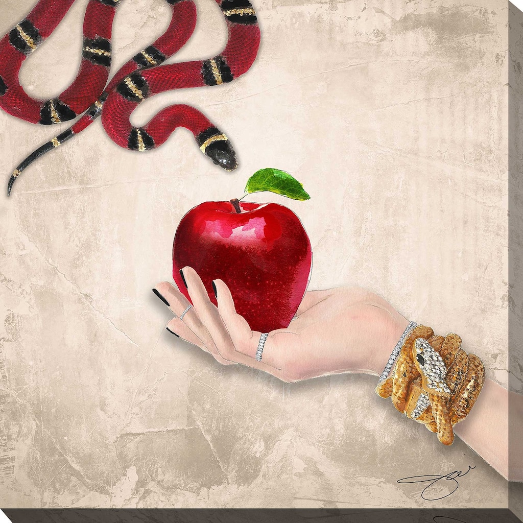 "Eve's Apple" by Jodi Print on Canvas