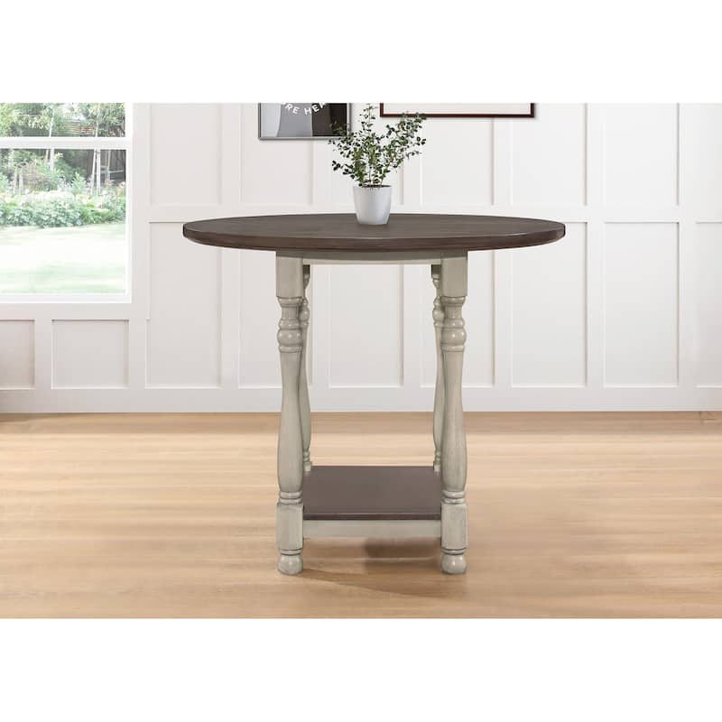 Ashley 5-pieces Counter Table and Chair - Table only - Antique Grey